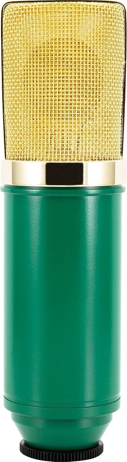 MXL V67G Large Capsule Condenser Mikrofon, grün / gold, MXL V67G