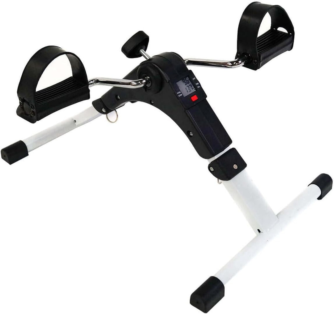 MAXOfit Pedaltrainer MF-9, Klappbar, Heimtrainer für Arme und Beine, Widerstand Verstellbar, Zählwer