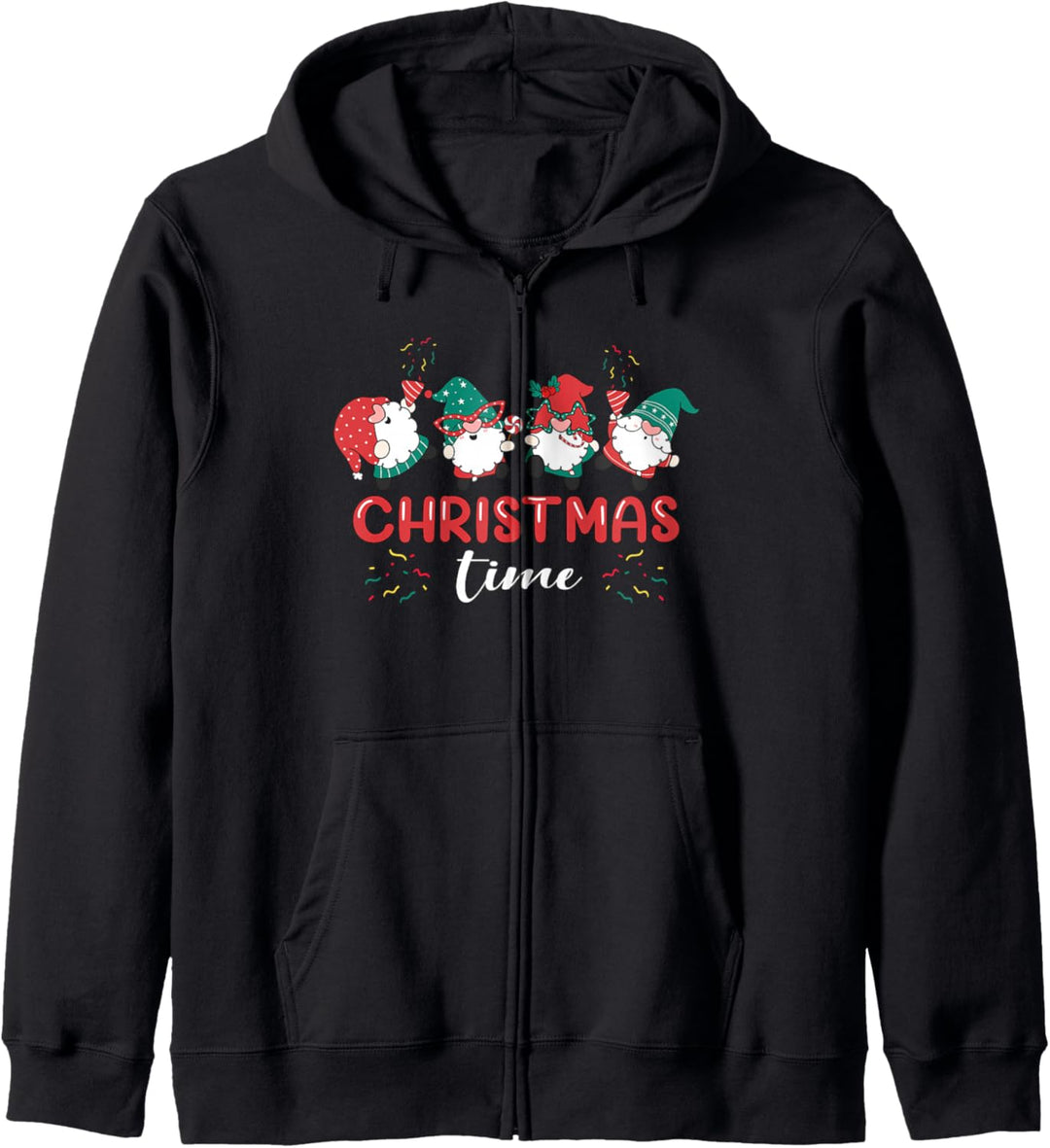 Feiernde Wichtel, Weihnachten, Christmas Time Kapuzenjacke