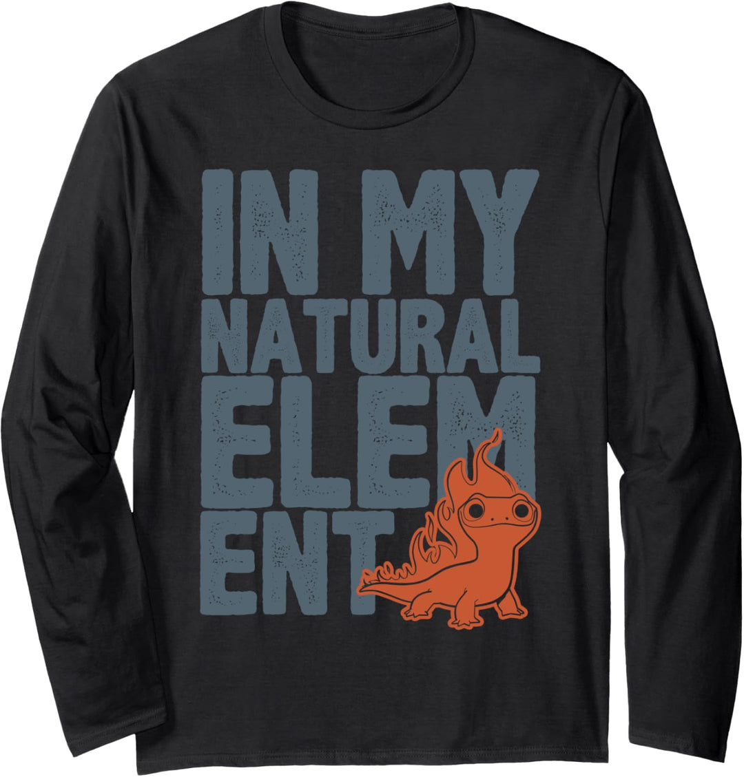 Disney Frozen 2 Bruni In My Natural Element Stamp Langarmshirt