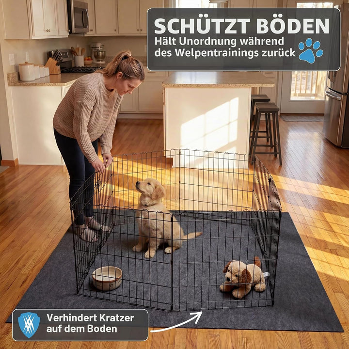 Drymate Laufgittermatte für Hunde, saugfähig, wasserdicht, rutschfest, maschinenwaschbar, Grösse XL