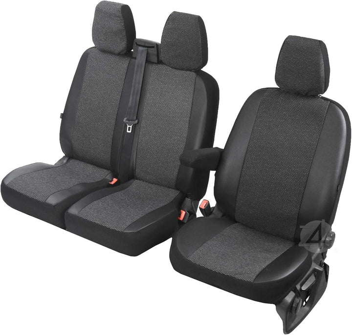 Sitzbezüge Viva passgenau geeignet für VW Crafter ab 2017-2+1- Erste Reihe (1+2) 4D-DV-VI-3M-MTVC-33