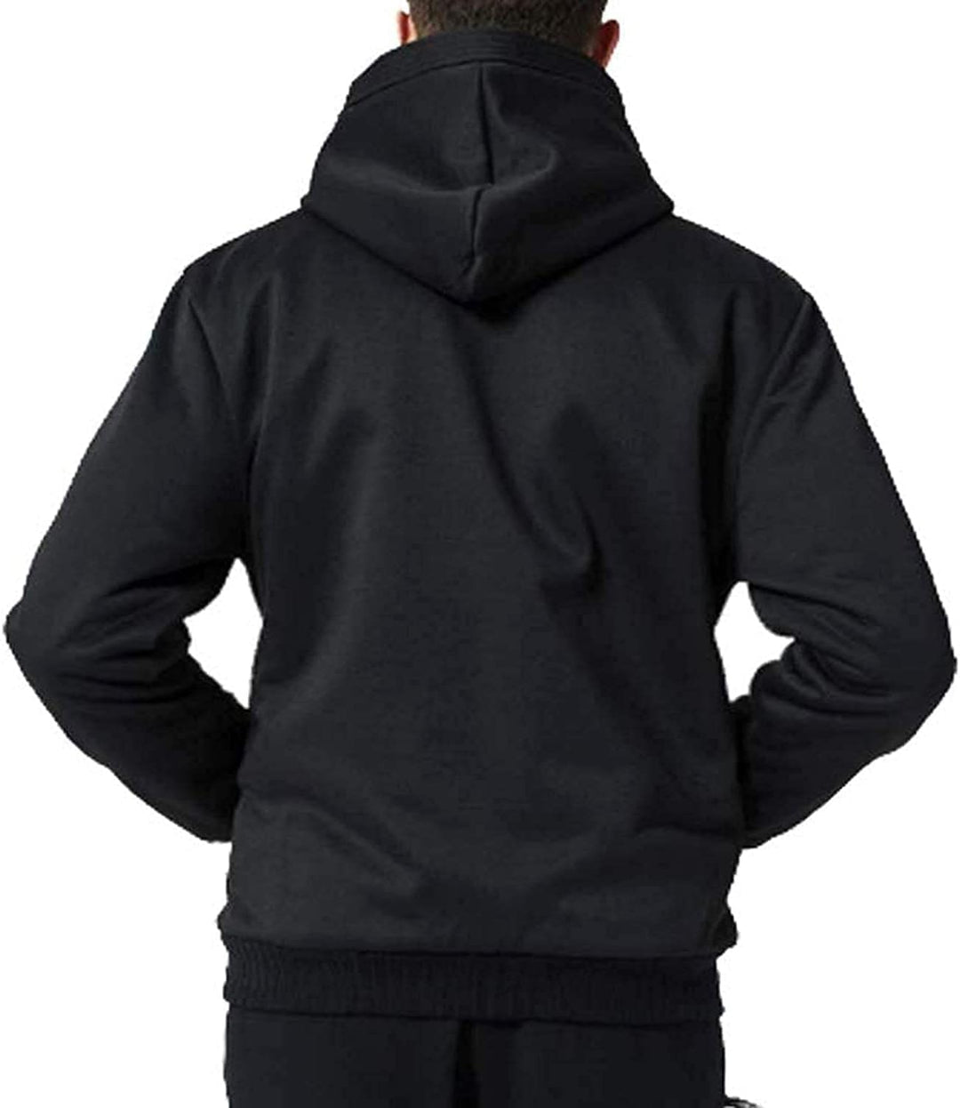 SwissWell Herren Fleecejacke Full Zip Kapuzenjacke Winter Sweatjacke mit Kapuze Gefütterte Hoodie Mä