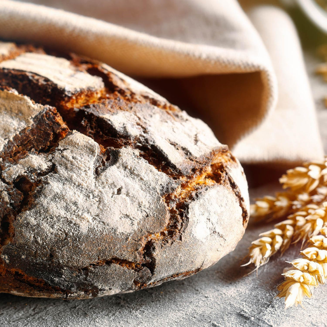 2x Leinentuch zum Brot backen - Teigtuch aus 100% Naturleinen 120x75cm - 2 Stück, 120x75cm - 2 Stück