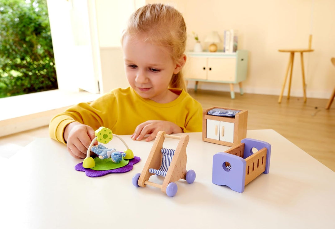 Hape E3459 - Babyzimmer, Klein, Babyzimmer