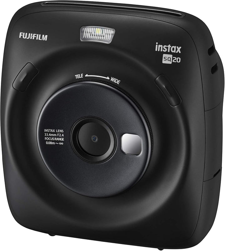 instax SQUARE SQ 20 Sofortbildkamera, Schwarze Schwarz