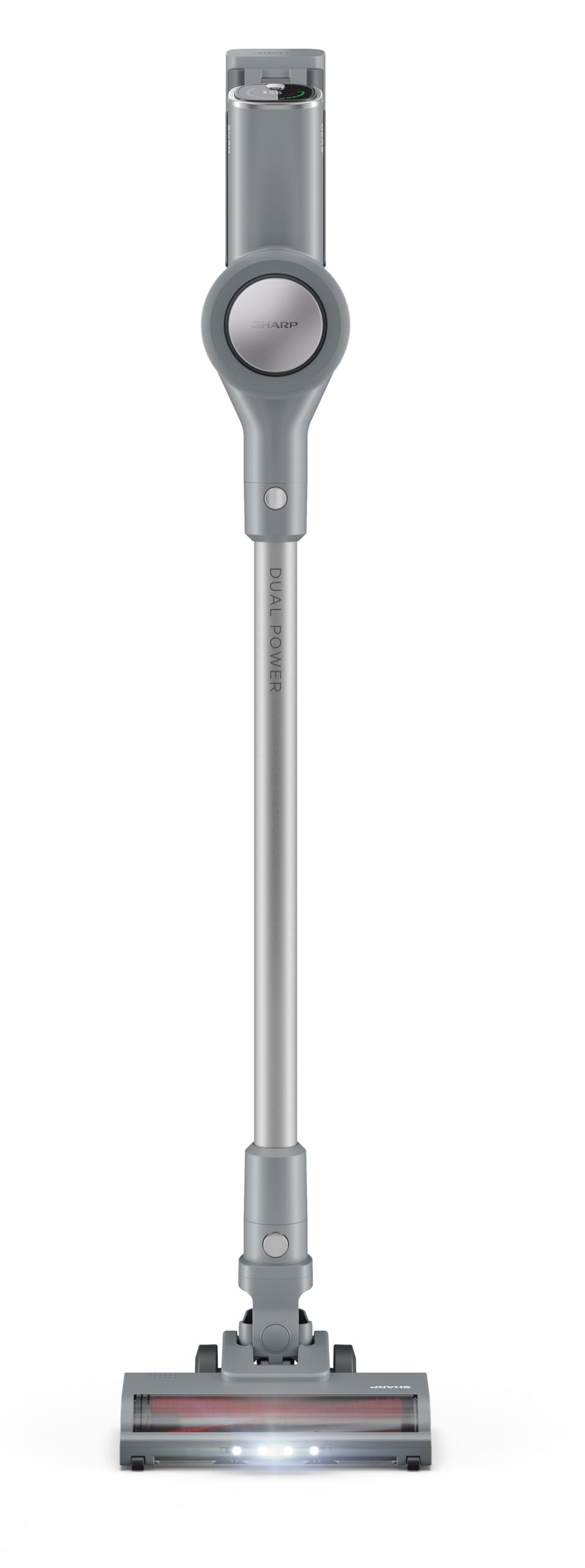 SHARP Akku Staubsauger, Dual Power Max, Kabellos, 2 austauschbare Akkus, 90 Minuten Betriebszeit, Au