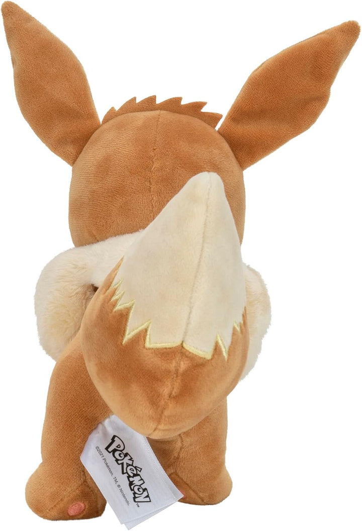 Pokémon PKW2386-20cm Plüsch - Evoli, offizielles Plüsch Eevee, Eevee