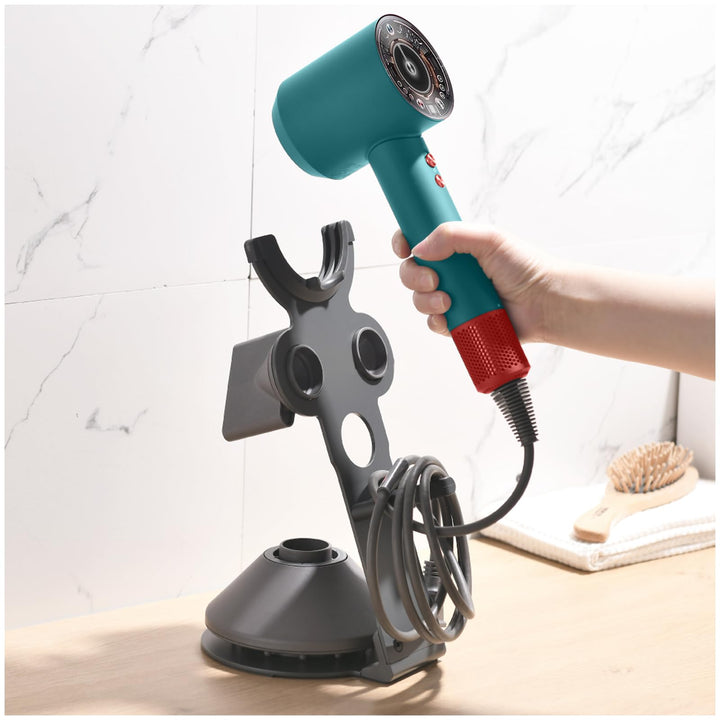 Föhn Halterung Kompatibel mit Supersonic, Fönhalter Ohne Bohren kompatibel mit Dyson, Ständer Halter