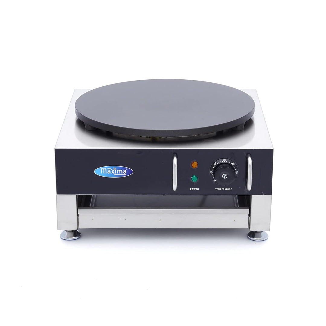 Maxima Gastro Crepes Maker - Single Crepe - 40 cm - inkl. Teigverteiler