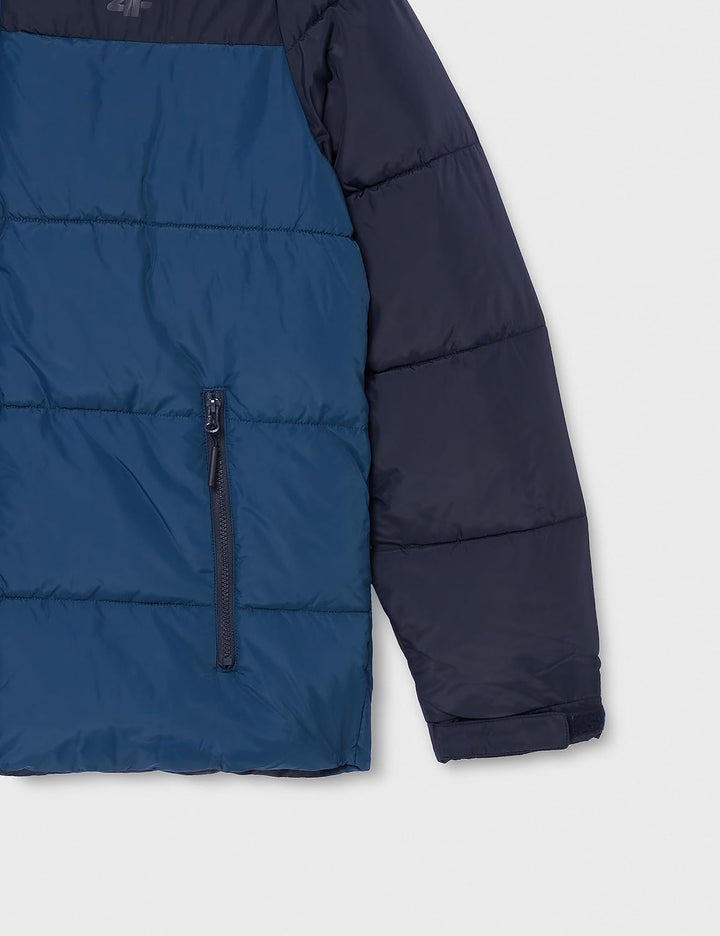4F Herren Mantel S Marineblau, S Marineblau