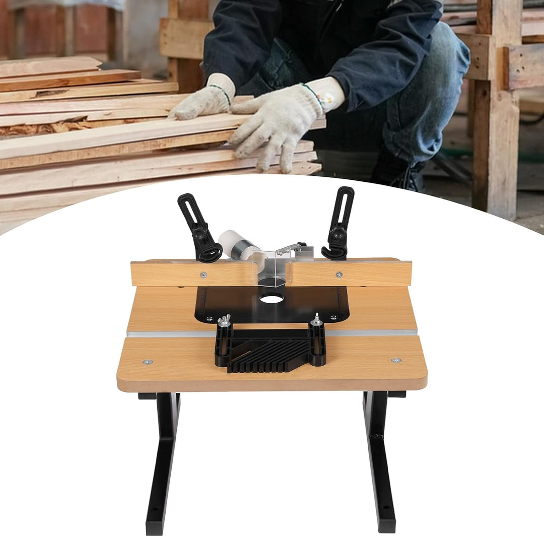 Frästisch Fräse Router Tisch Werkbank MDF Oberfräsen Tragfähigkeit 200kg Zum Schlitzen Trimmen Anfas