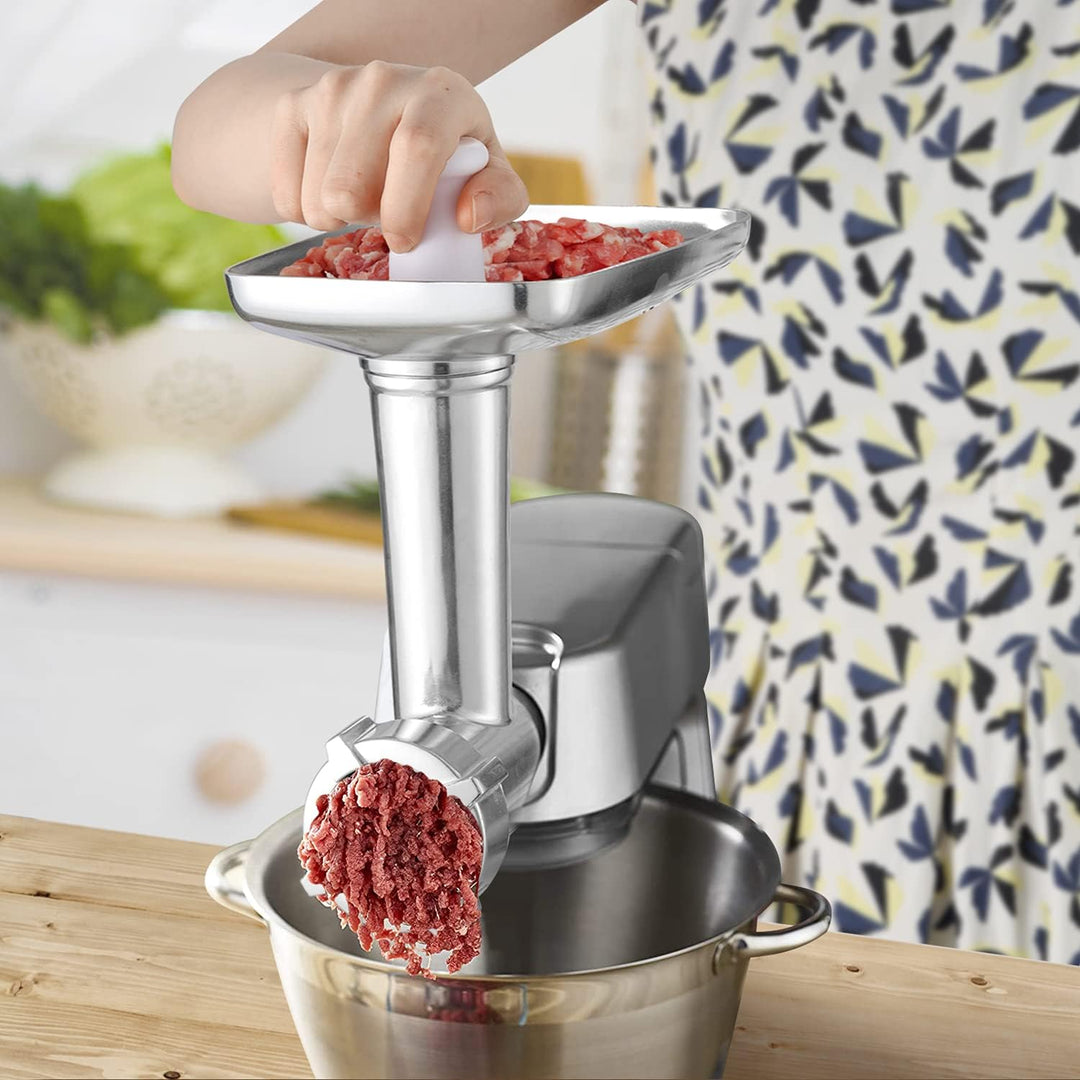Gdrtwwh Fleischwolf Aufsatz, kompatibel mit allen Kenwood Chef und KMix Lebensmittelmaschinen, inklu