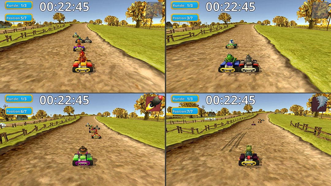 Moorhuhn Kart 2 - Familien Rennspiel - der Renn Klassiker für PS5