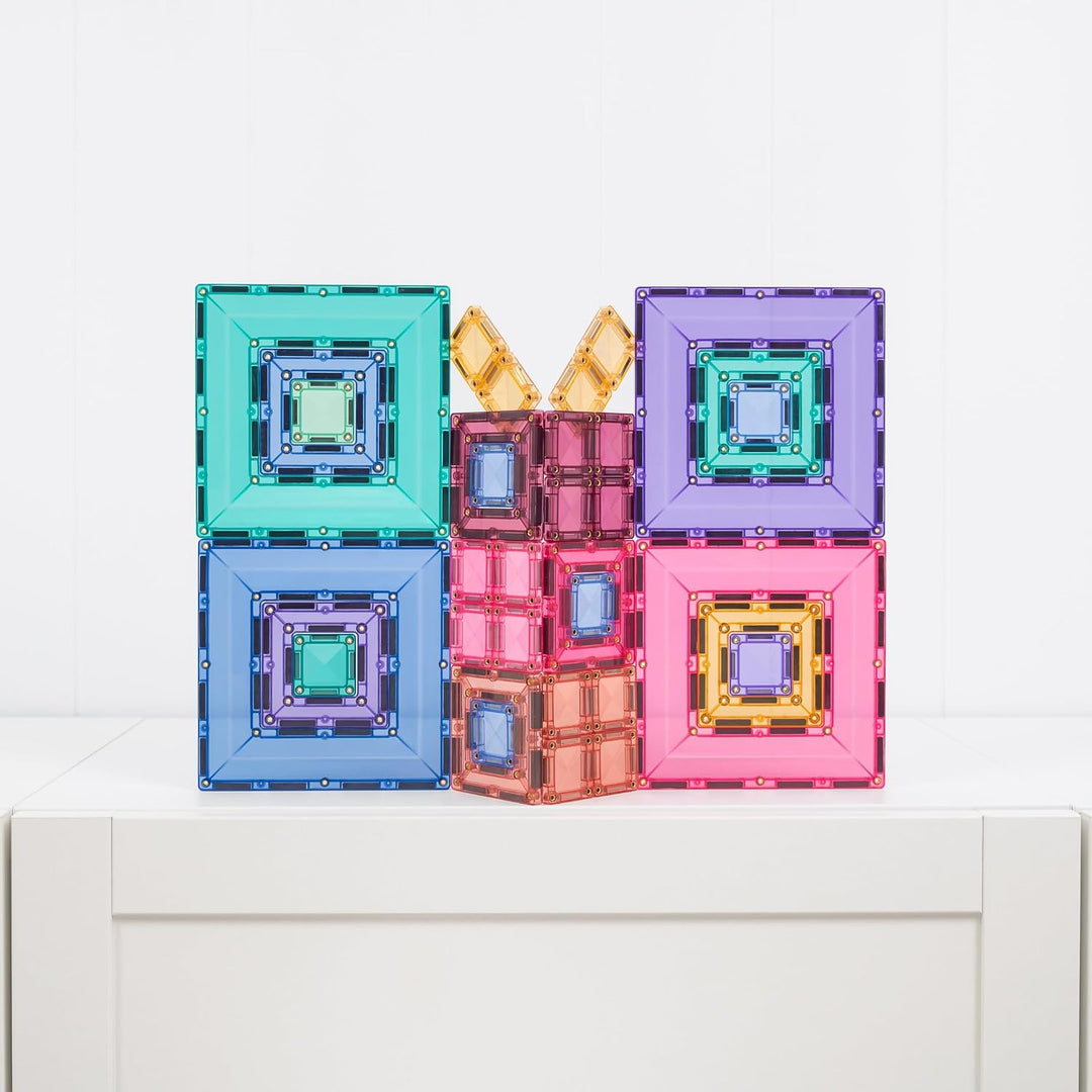 CONNETIX Magnetbausteine Pastell-Portal-Paket, 48 Stück