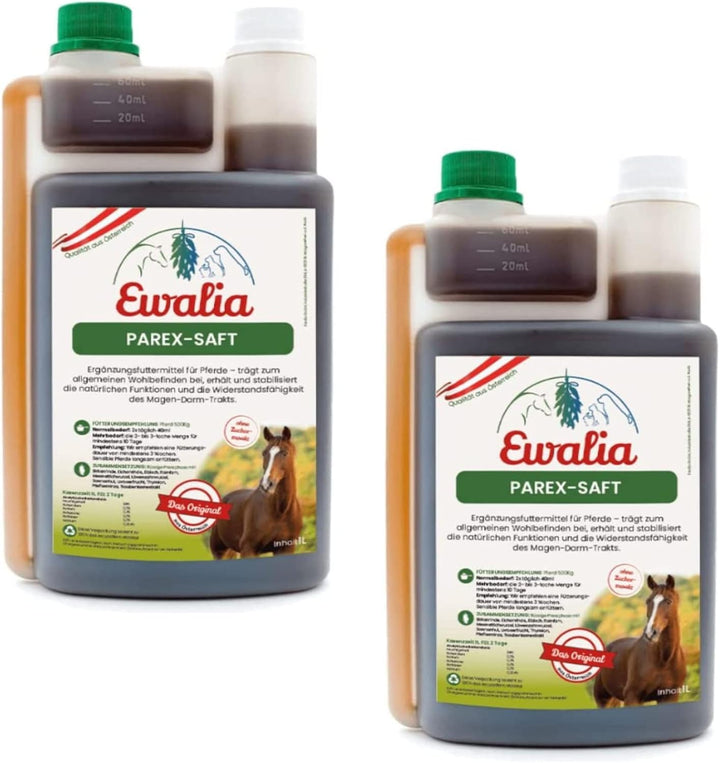 Ewalia Parexsaft für Pferde - Doppelpack - 2 x 1 L 2er Pack, 2er Pack