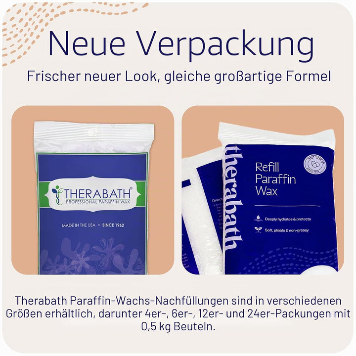 Therabath Parafffin Nachfüllpack – 6 Stück – Lavendel Harmony-0107