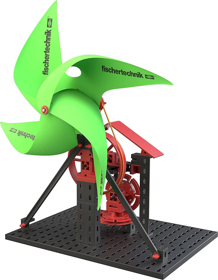 fischertechnik 559879 PROFI Green Energy – Bausatz für Kinder ab 9 Jahren, Experimentierkasten für S