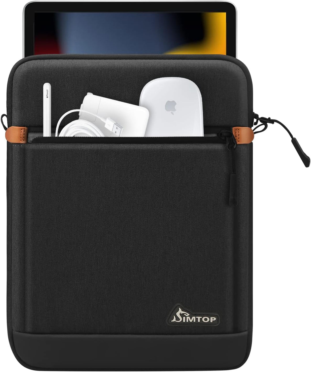 SIMTOP Tablet Tasche,Tragetasche mit Schultergurt Kompatibel iPad air (3rd, 4th and 5th Generation)