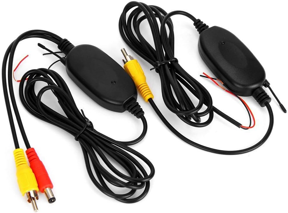2.4GHz Wireless Transmitter Receiver für Auto Reverse Rückfahrkamera und Monitor Einparkhilfe Fahrze