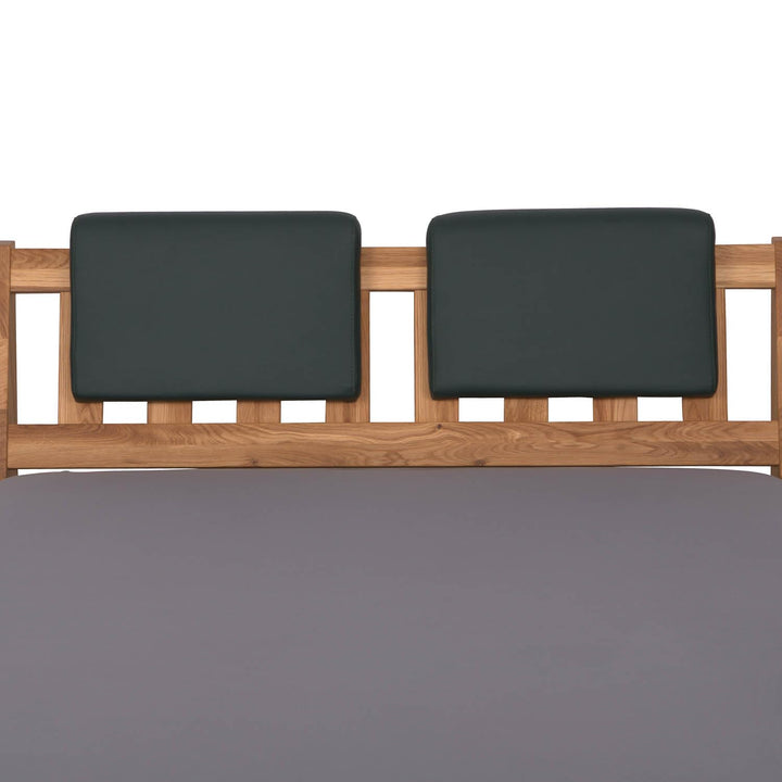 Staboos 2er Set Polsterkissen Steckkissen Bett Kopfteil, Grün, Grün