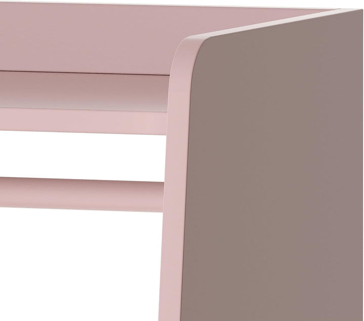 [en.casa] Kindergarderobe stehend Vestnes Kinder Kleiderschrank mit Kleiderstange 90 x 80 x 38 cm Kl