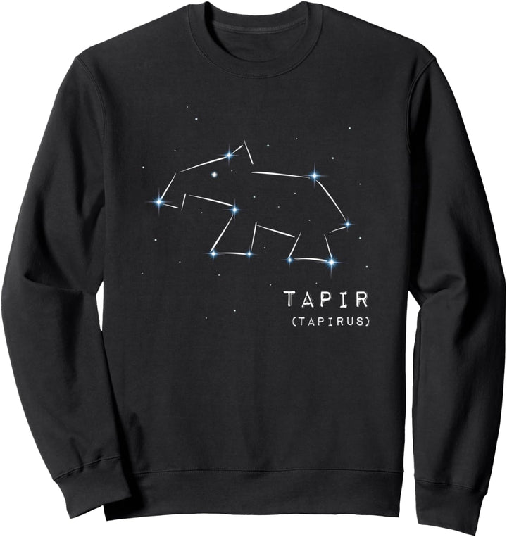 Astrologie Horoskop Sternzeichen Sternbild Tapir Sweatshirt