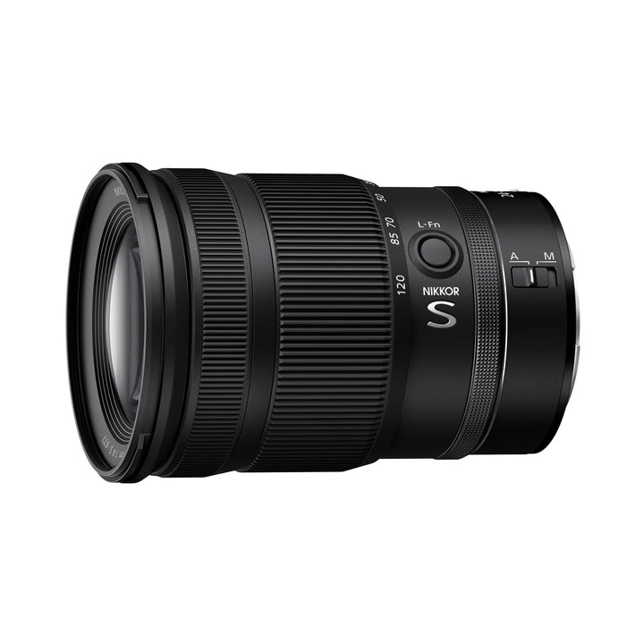 Nikon NIKKOR Z, 24–120 mm f/4 S, Premium-All-in-One-Zoomobjektiv mit konstanter Blende für spiegello