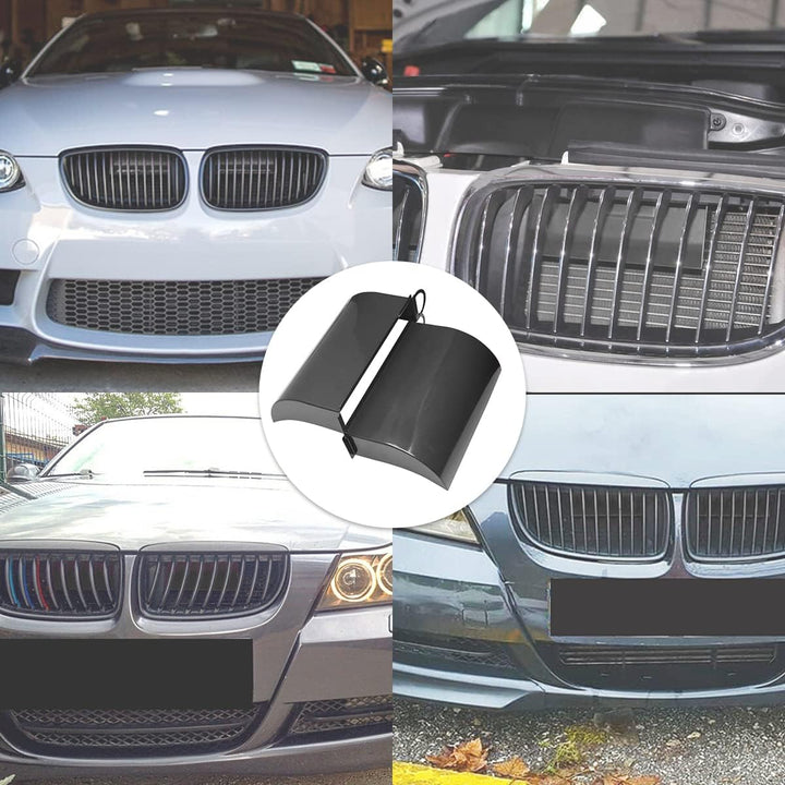 JESTOP 2 Stück Dynamische lufteinlass schaufel, Aluminum Luftstrom Ansaugdeckel, Dekorative Vent Hoo