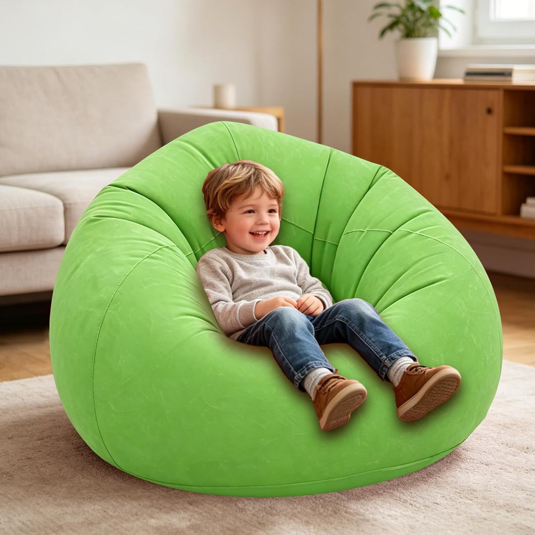 FARYODI Luftsofa, Aufblasbare Couch, Aufblasbarer Sessel, 105x105x60cm Grün, Grün
