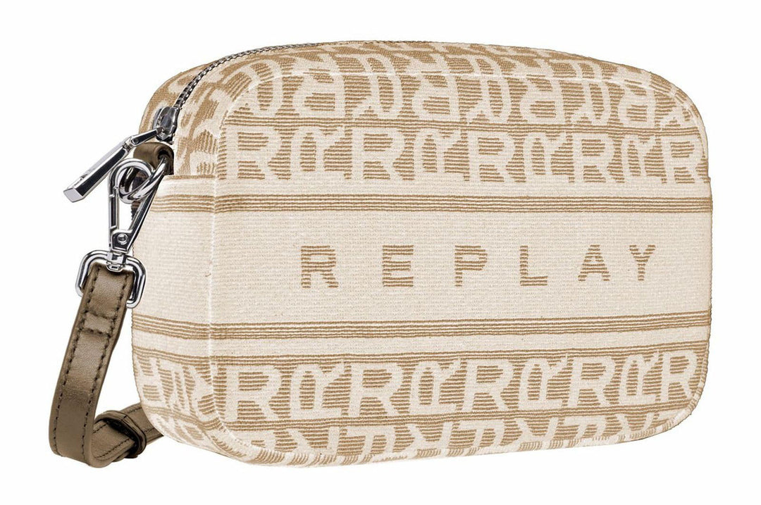 Replay Damen Fw3388 Handtasche, 1567 Beige, Einheitsgrösse