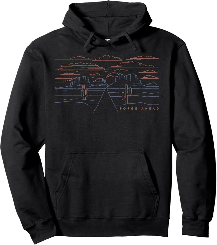 Trendy Forge Ahead Pullover Hoodie