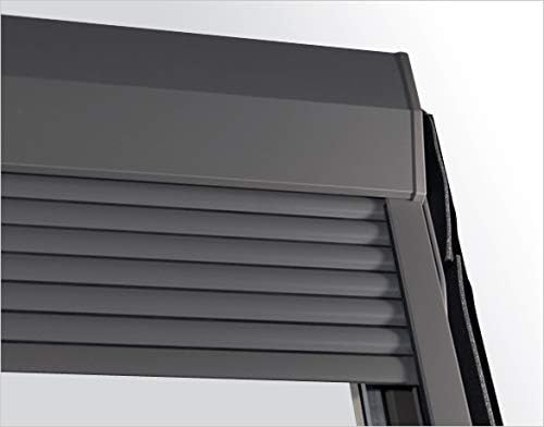 Dakea Aussenrollladen C02 55x78cm kompatibel für Velux GGL,GHL &amp; GPL Holz Dachfenster Aussenrolllade