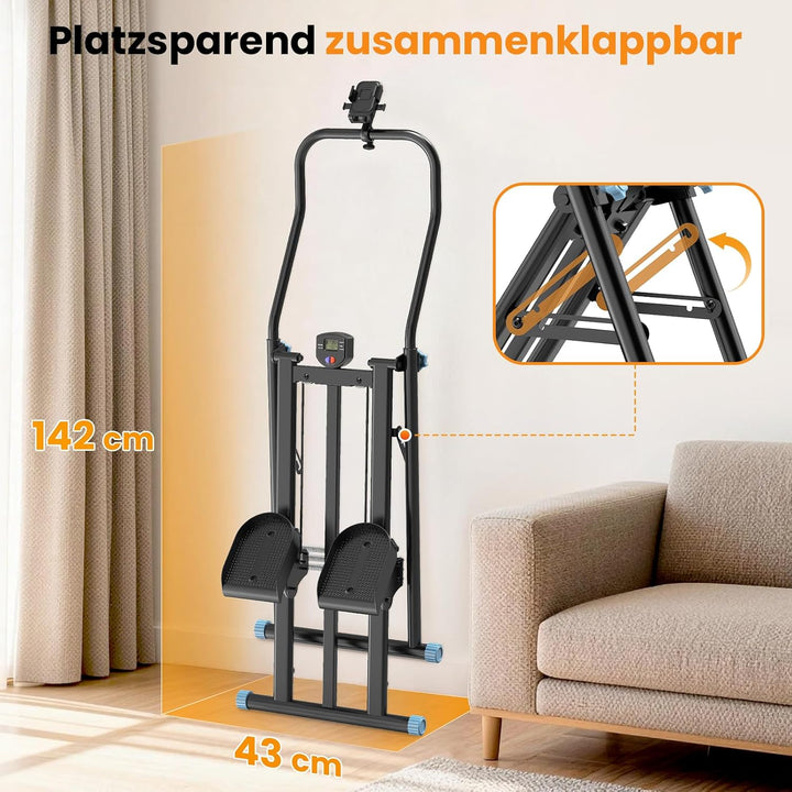 HXD-ERGO Stepper Vertical Climber für Zuhause Ganzkörper