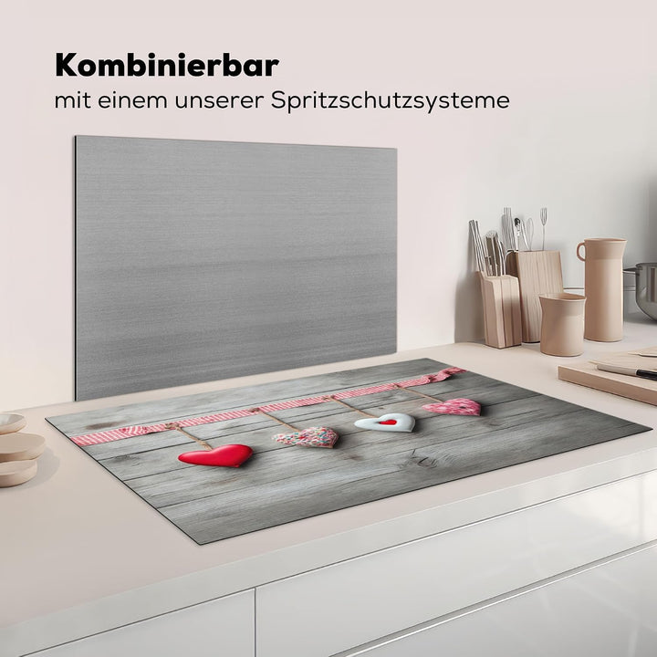 KitchenYeah© Herdabdeckplatte Einteilig Ceranfeld Abdeckplatte für Induktionsschutz Ceranfeldabdecku