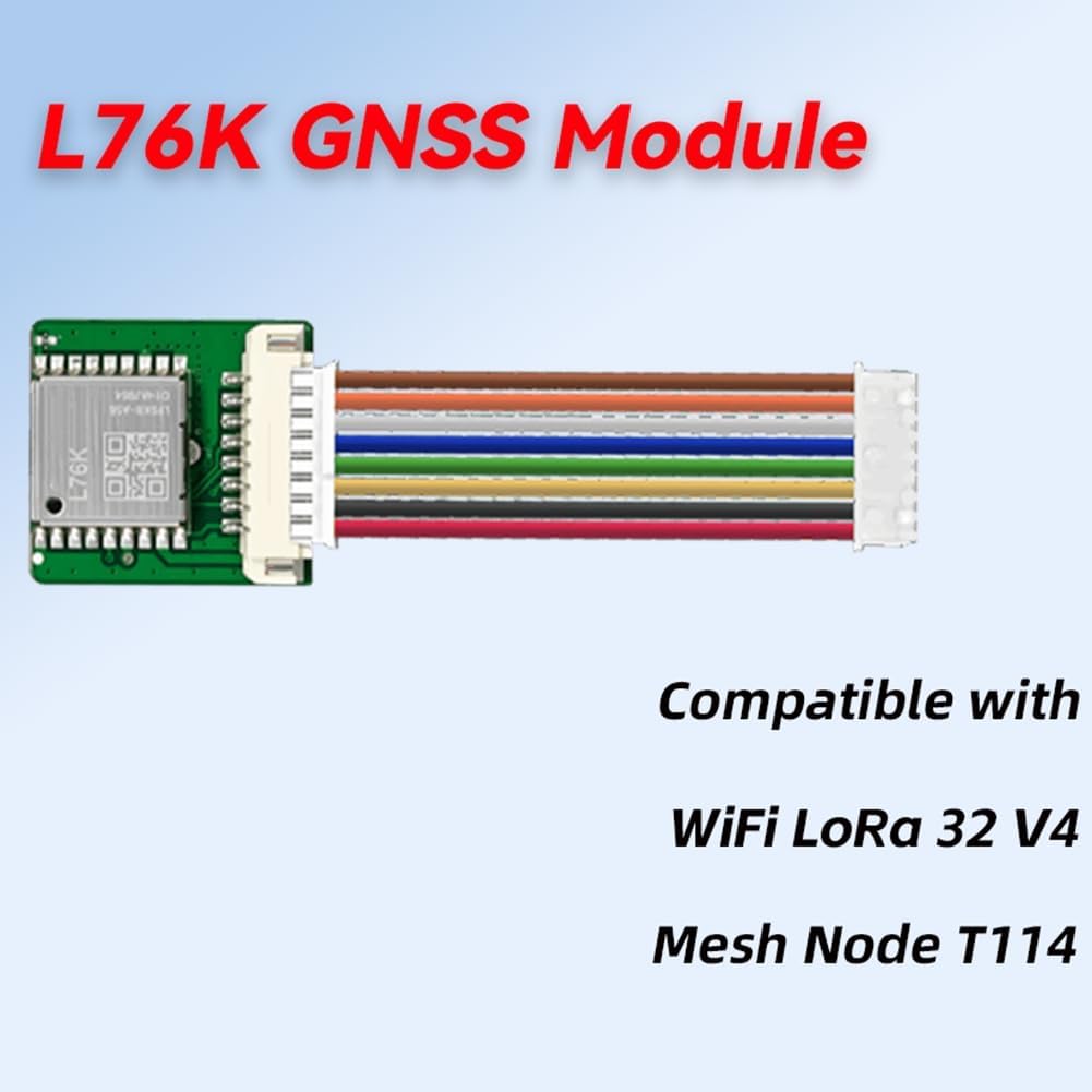 Heltec WiFi LoRa 32 V4 T114 V2 GPS- L76K 2,8V-4,3V Stromversorgung, Unterstützt Meshtastic IoT