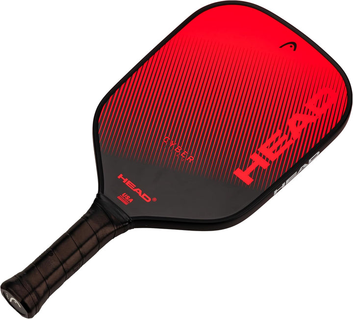 HEAD Cyber CORE Pickleball Paddle, red/Black