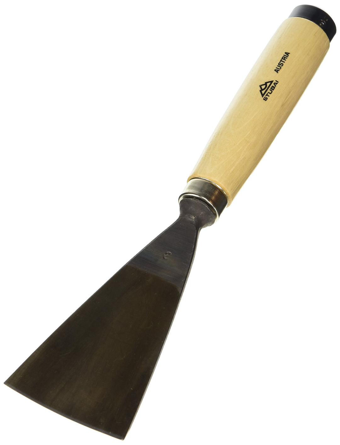 STUBAI Stemmeisen Stechbeitel Serie 52 - Form 3 | Gerades Flacheisen - 75 mm, mit Holzgriff, zum Vor