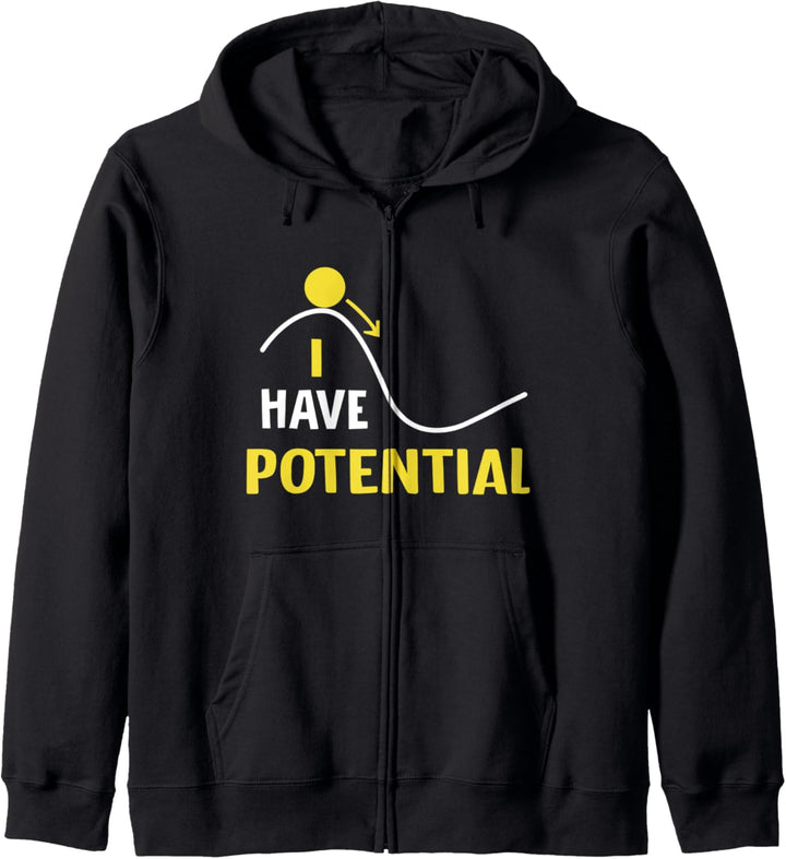 I Have Potential Energy Funny Physics Teacher Nerd Kapuzenjacke
