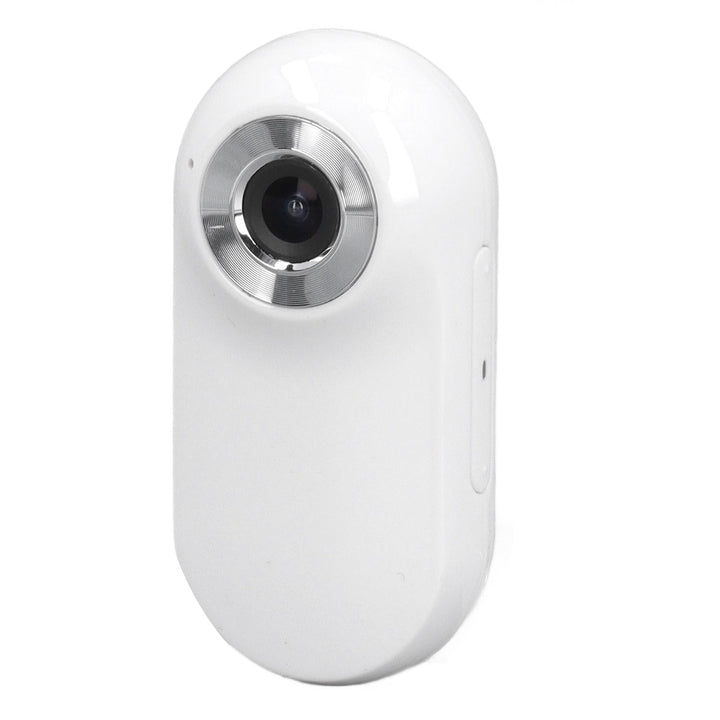 Tierkamera 1080p Full Hd, 120° Weitwinkel Clip-Design White, White
