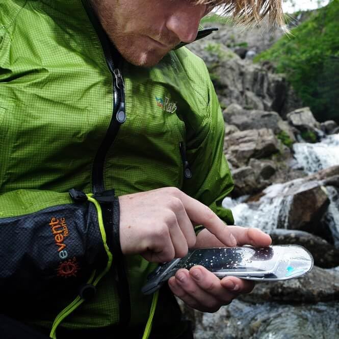 Aquapac wasserdichte Tasche für Elektronische Gerätegrau-Transparentgrau Elektronic Case/Whanganui,