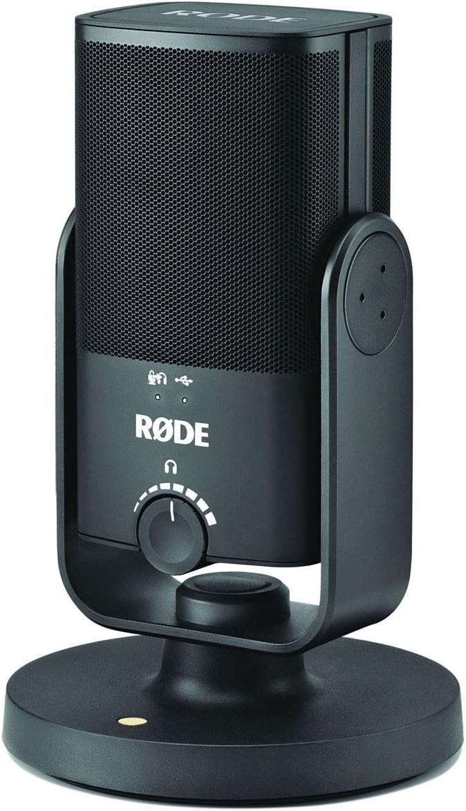 Rode NT-USB Mini Studio Mikrofon mit Audiofly Ohrhörer