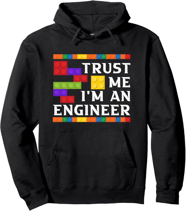 Ingenieur Master Builder Klemmsteine Bausteine Architekt Pullover Hoodie