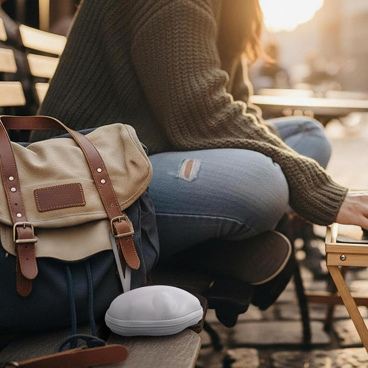 co2CREA Harte Tasche für Logitech MX Ergo/S/Plus/M575 /M575S Trackball Maus Weiss, Weiss