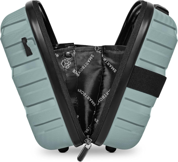 SMARTBOX Beauty Case Hartschale Aufsteckfunktion Schultergurt | 34 x 17 x 27 cm, 14 Liter, Polypropy