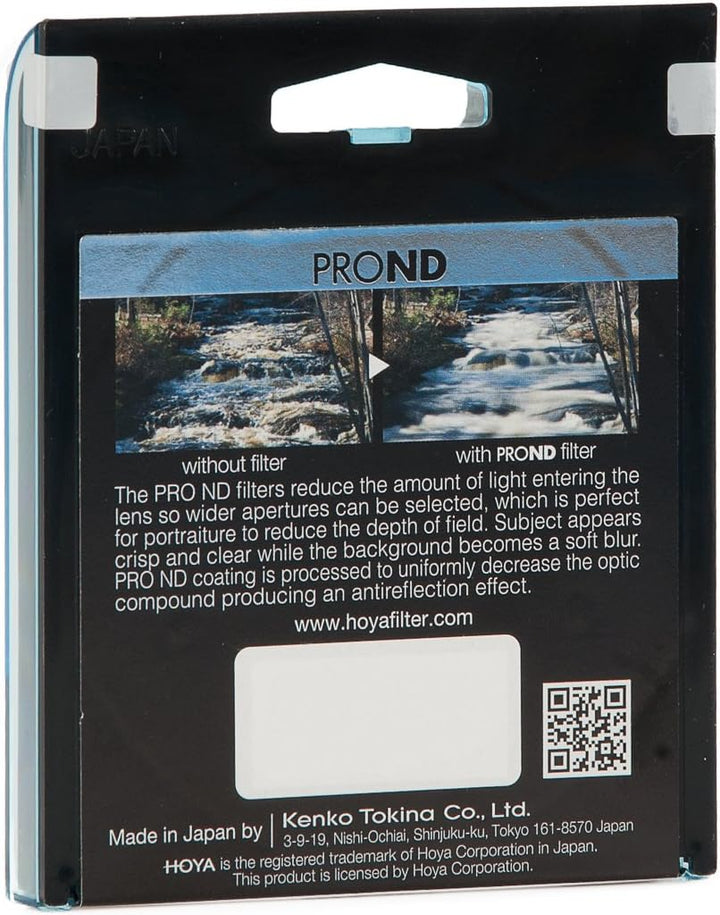 Hoya PRO ND 2 49mm Filter schwarz, 49mm