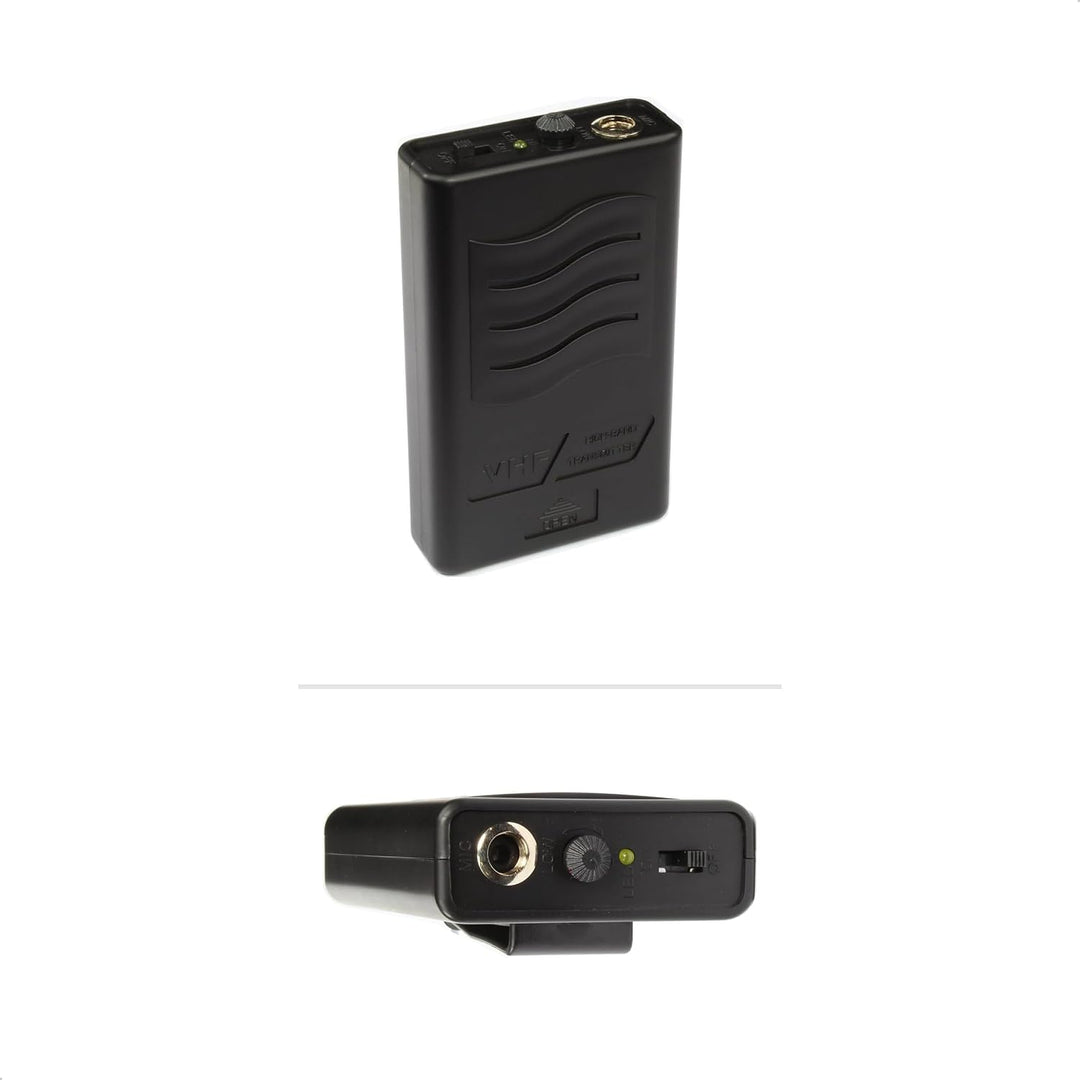 Ibiza - PORTUHF-Head - Kopfbügelmikrofon mit UHF 863MHz Taschensender - Batteriebetrieben - Drahtlos