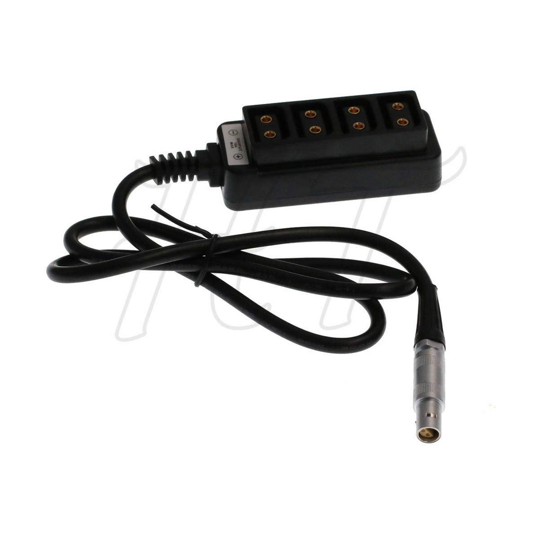 D-tap Power Splitter Adapter für ARRI Trinity Steadicam Focus PWR FFA.0S 4-polig auf P-Tap 4-Port 61