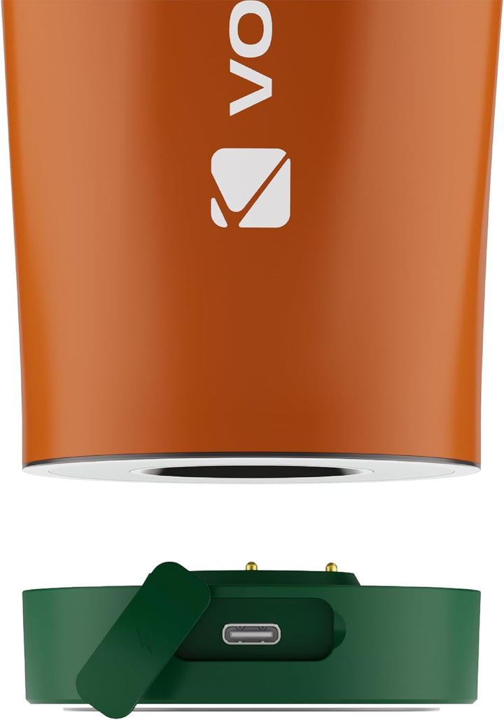 VOLTRX ChillMix Shaker Isoliertem Edelstahl - USB-C Aufladbarer Elektrischer Proteinshake-Mixer, Sha