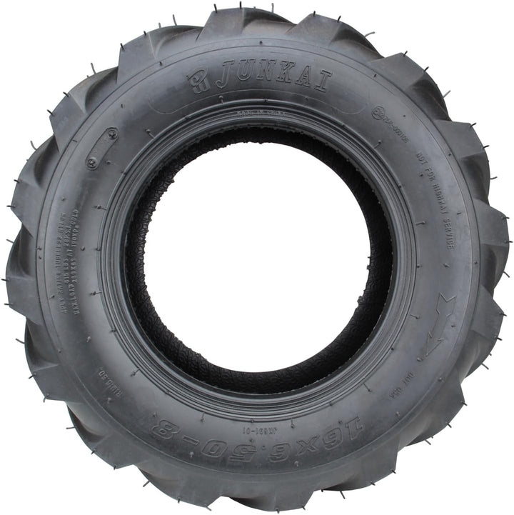 1x Reifen 16x6.5-8 Plus Schlauch für Rasentraktor Stollenreifen neu